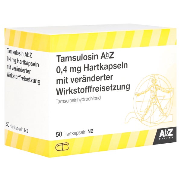 TAMSULOSIN AbZ 0,4 mg Hartk.m.veränd.Wst.-Frs. 50 St