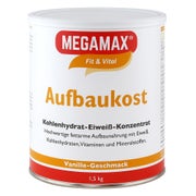 Produktabbildung: MEGAMAX AUFBAUKOST VANILLE 1,5 kg