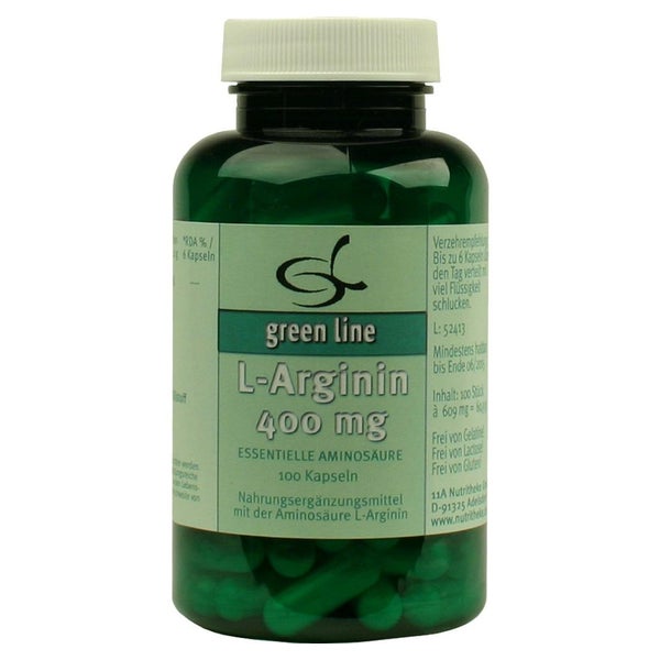 L-arginin 400 mg Kapseln 100 St