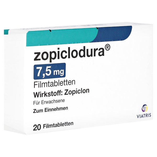 Zopiclodura 7,5 mg Filmtabletten 20 St