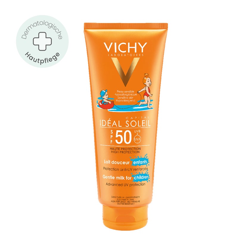 Vichy Idéal Soleil schonende Kinder-Sonnenschutz-Milch LSF50+ 300 ml