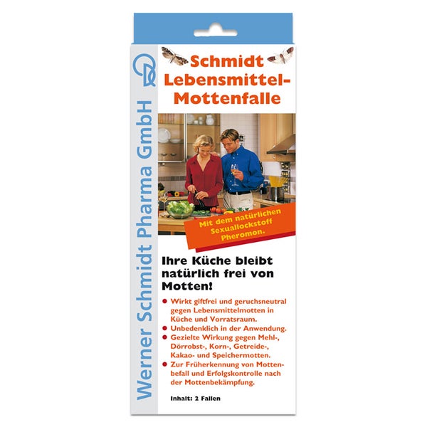 Schmidt Lebensmittel Motten Falle 2 St