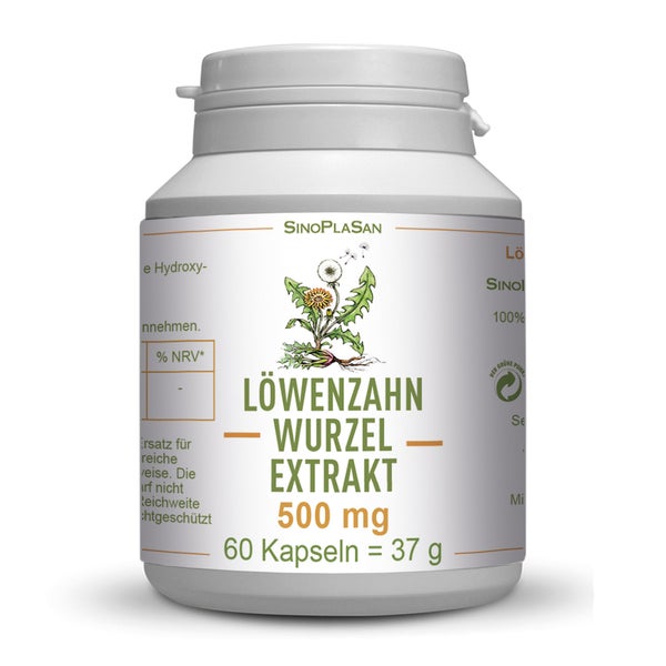 Löwenzahnwurzel-extrakt 500 mg Mono Kaps 60 St