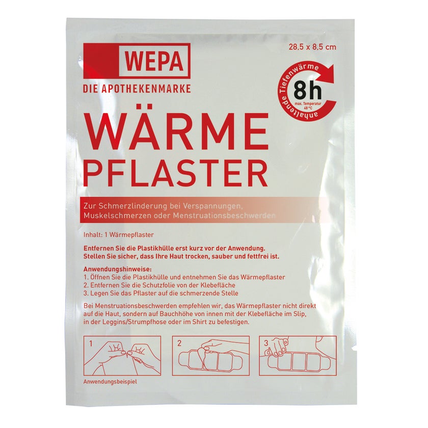 WEPA Wärmepflaster Nacken/Rücken 2 St