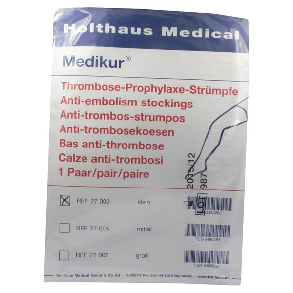 Thrombose Prophylaxe Strumpf klein 2 St