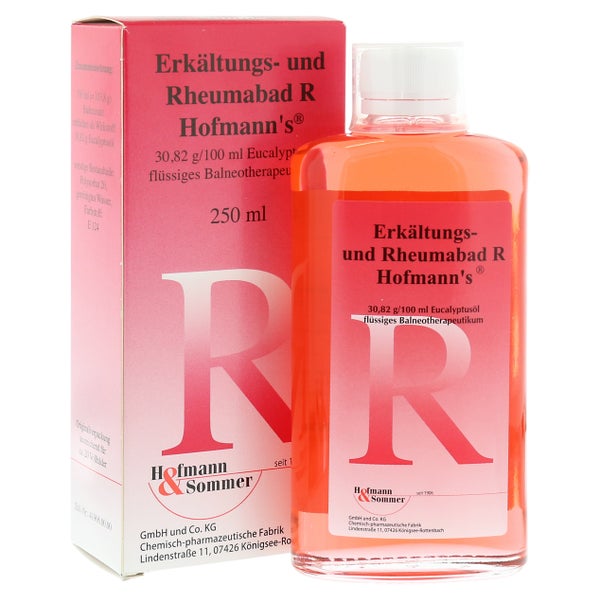 Erkältungs- UND Rheumabad R Hofmann's 250 ml