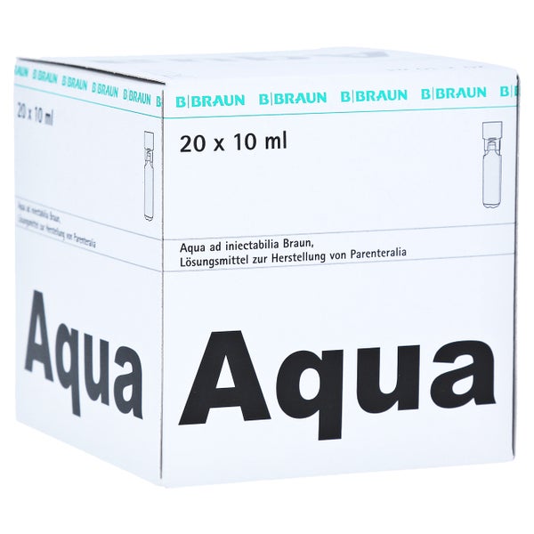 AQUA AD Injectabilia Miniplasco connect 20X10 ml