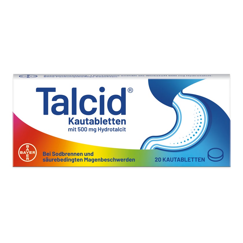 Talcid Tablette 0,5 G 20 St