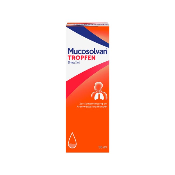 Mucosolvan Tropfen Hustenlöser mit Ambroxol 50 ml