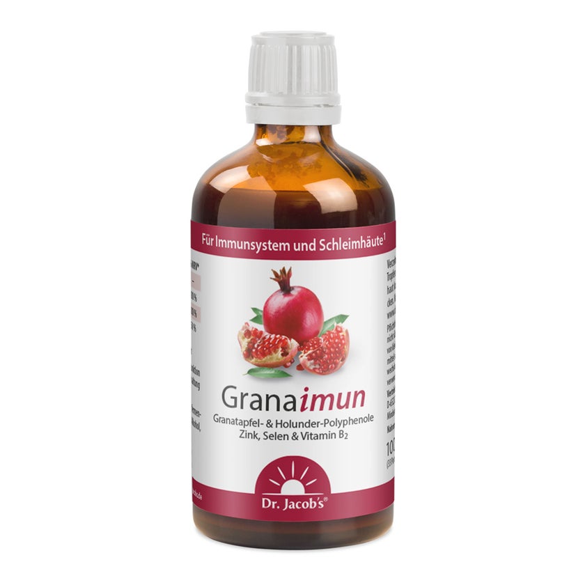 Dr. Jacob’s Granaimun Granatapfel Holunder Polyphenole 100 ml