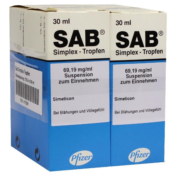 SAB Simplex Suspension zum Einnehmen - Reimport 4X30 ml