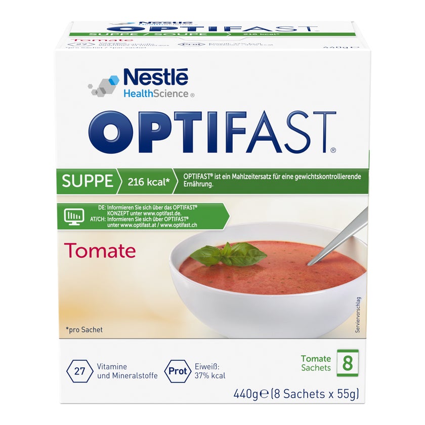 OPTIFAST Suppe Tomate 8X55 g