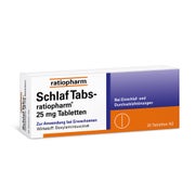 Produktabbildung: SchlafTabs-ratiopharm® 25 mg 20 St