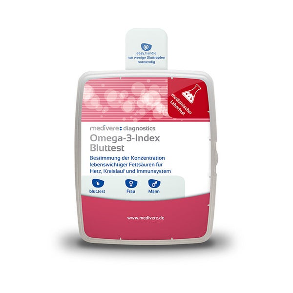 medivere diagnostics Omega-3-Index Bluttest 1 St