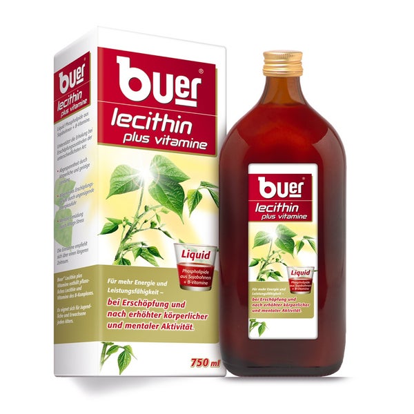 BUER Lecithin Plus Vitamine flüssig 750 ml