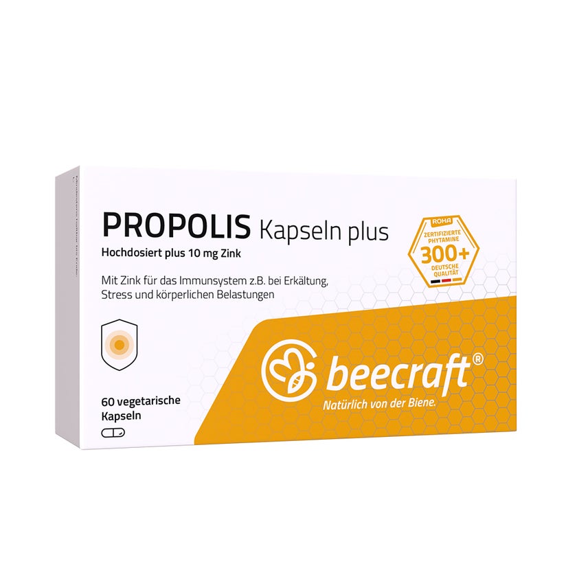beecraft Propolis Kapseln plus Zink 60 St