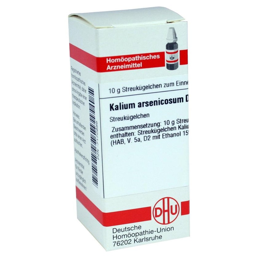 Kalium Arsenicosum D 6 Globuli 10 g
