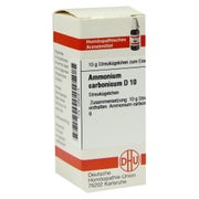 Produktabbildung: Ammonium Carbonicum D 10 Globuli 10 g