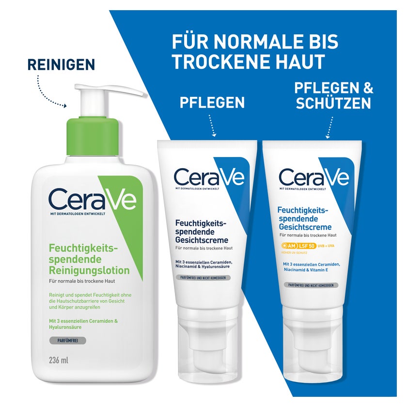 CeraVe Feuchtigkeitsspendende Gesichtscreme 52 ml
