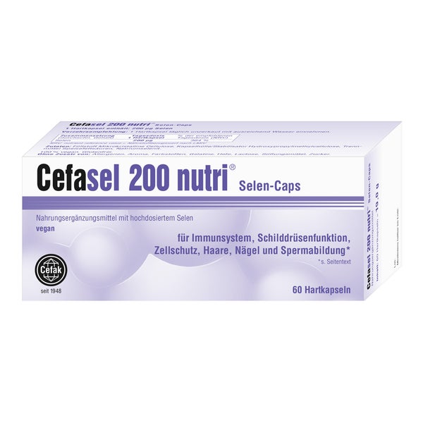 Cefasel 200 Nutri Selen-Caps 60 St