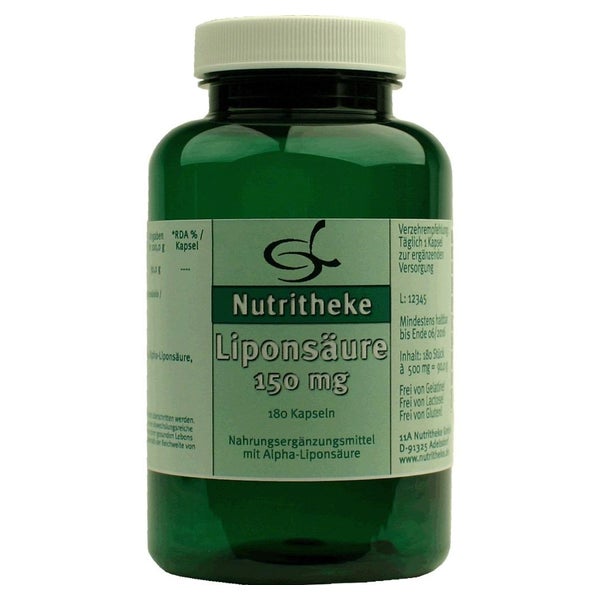 Liponsäure 150 mg Kapseln 180 St