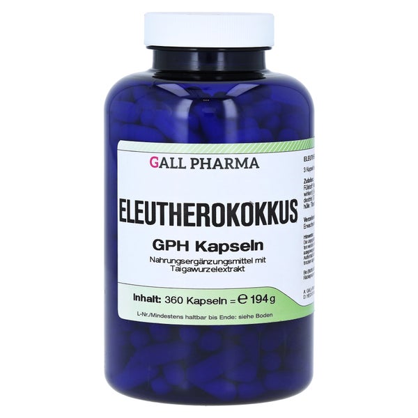 Eleutherokokkus GPH Kapseln 360 St