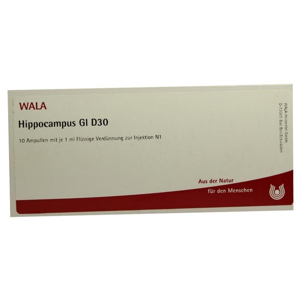 Hippocampus GL D 30 Ampullen 10X1 ml