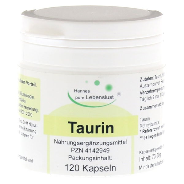 Taurin VEGI Kapseln 120 St