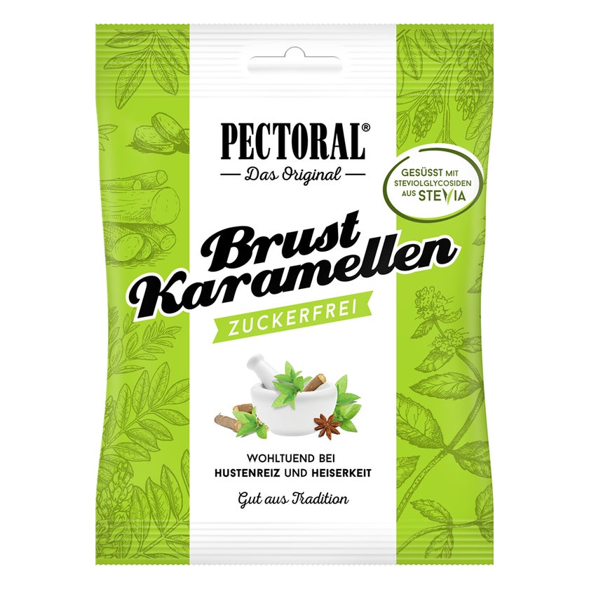 Pectoral Brustkaramellen 60 g
