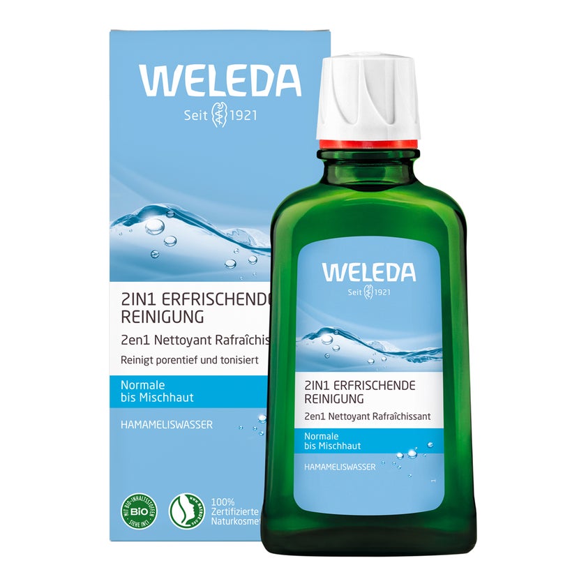 Weleda 2in1 Erfrischende Reinigung 100 ml