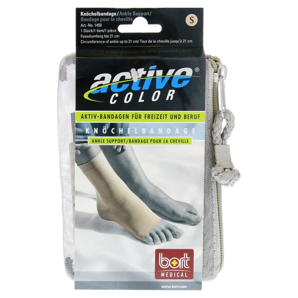 BORT Activecolor Knöchelbandage S haut 1 St