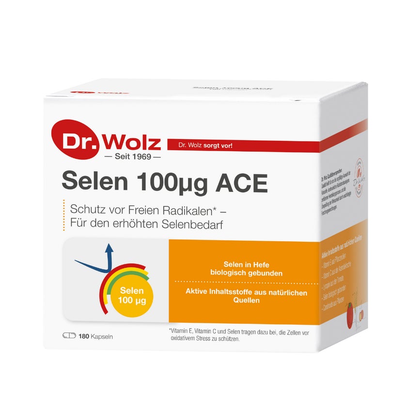 Selen ACE 100 µg 180 Tage 180 St