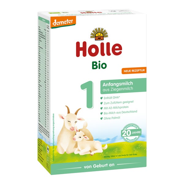 Holle Bio Anfangsmilch 1 auf Ziegenmilch 400 g