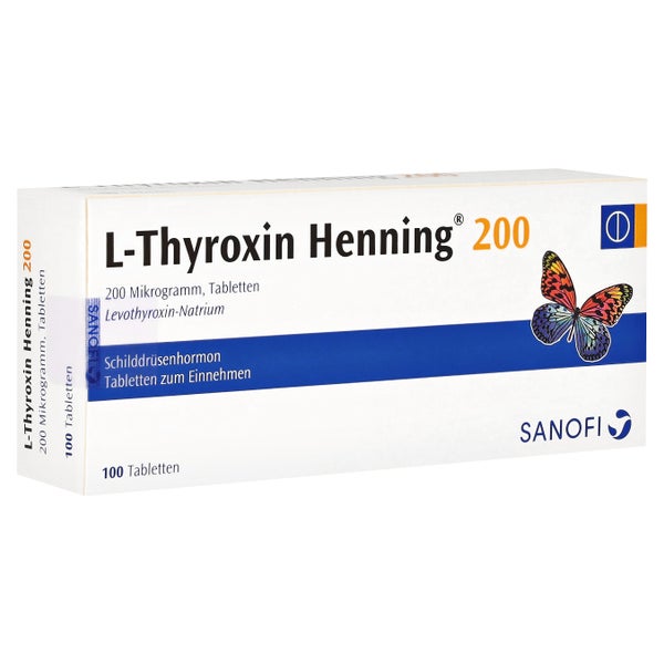L-thyroxin 200 Henning Tabletten 100 St