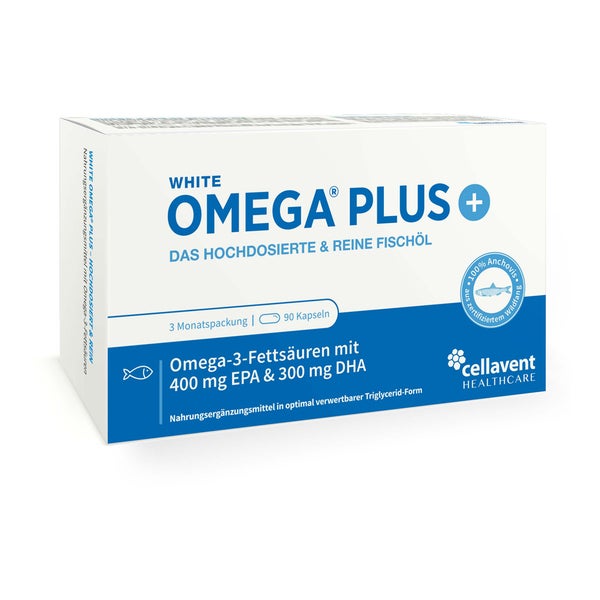 White Omega PLUS Omega-3 Kapseln 90 St