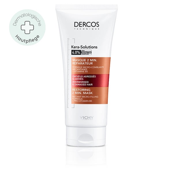 VICHY Dercos Kera-Solutions Regenerierende Haarmaske 2 Minuten 200 ml
