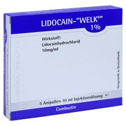 Lidocain Welk 1% Injektionslösung Ampull 5X10 ml