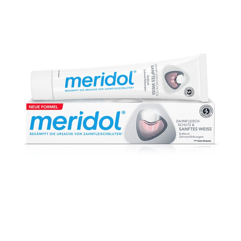 meridol Zahnpasta Zahnfleischschutz & Sanftes Weiss 75 ml