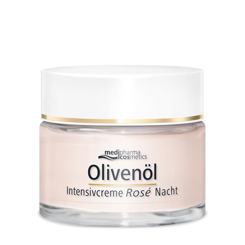 medipharma cosmetics Olivenöl Intensivcreme Rosé Nachtcreme 50 ml