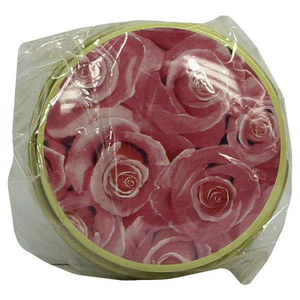 Pillendose rund Blumen Motiv 1 St