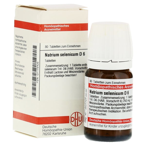 Natrium Selenicum D 6 Tabletten 80 St