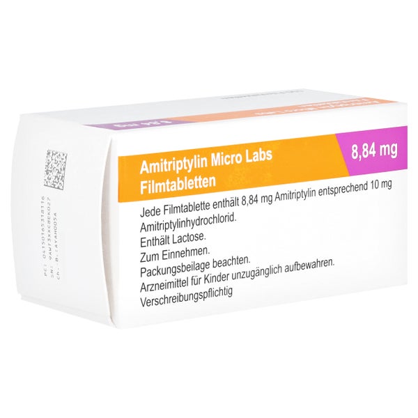 AMITRIPTYLIN Micro Labs 8,84 mg Filmtabletten 100 St