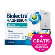Produktabbildung: Biolectra Magnesium 300 mg Direct Zitron 60 St