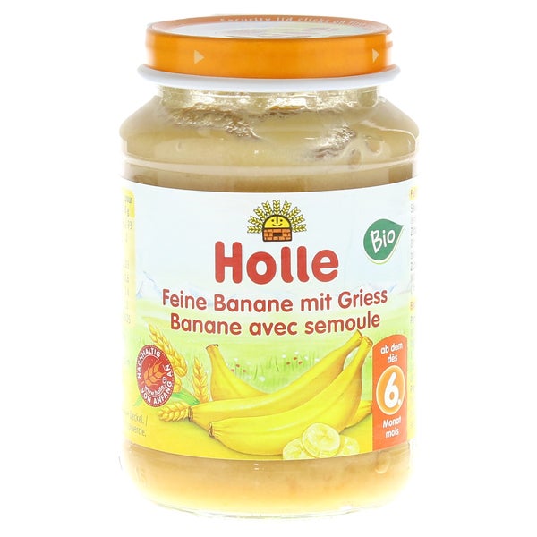Holle Feine Banane mit Gries 190 g