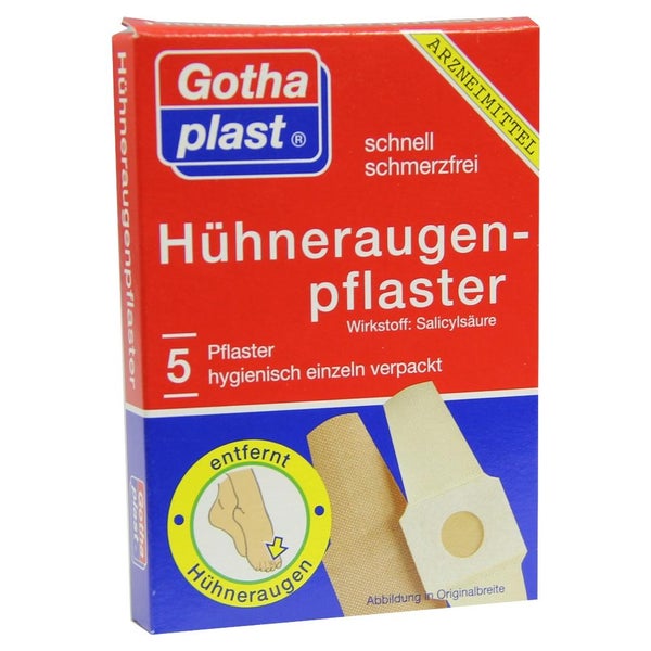 Gothaplast Cornmed Hühneraugenpflaster 2 5 St
