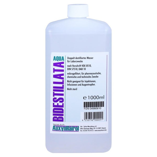 Destiliertes Wasser Bidest 1000 ml