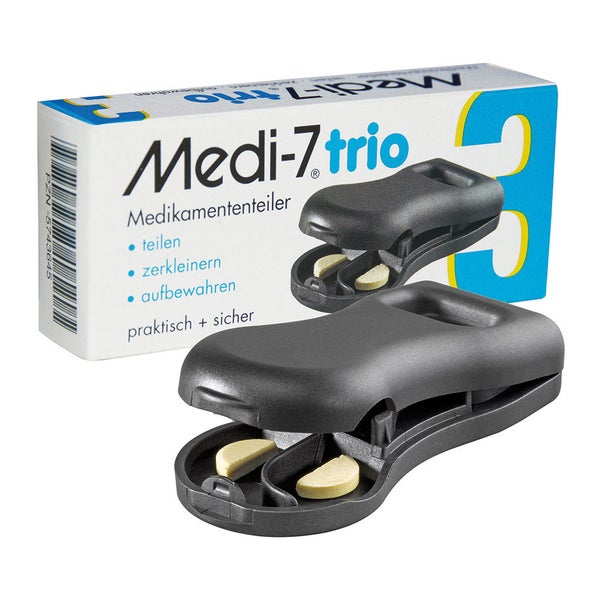 MEDI 7 trio Tablettenteiler grau 1 St