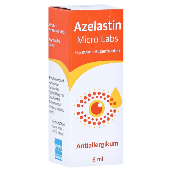 Azelastin Micro Labs 0,5 mg/ml 6 ml