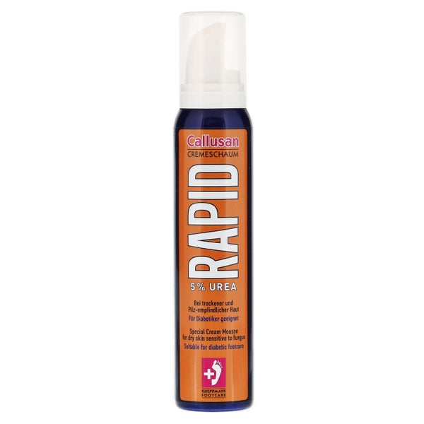 Callusan Rapid 5% Urea Cremeschaum Dose 125 ml