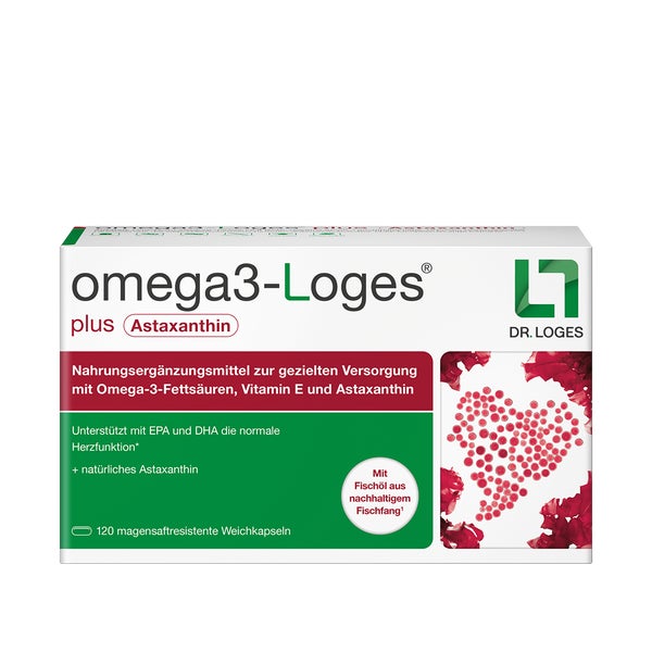 omega3-Loges plus Astaxanthin 120 St